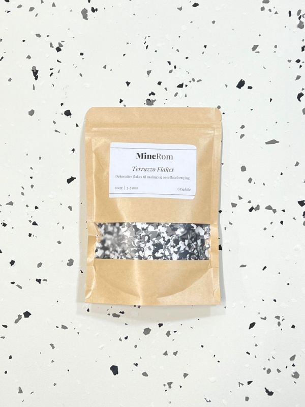 Terrazzo Flakes - Graphite